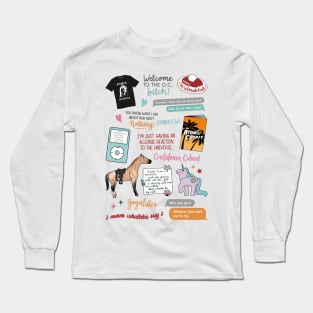 The O.C. | TV Show Art Long Sleeve T-Shirt